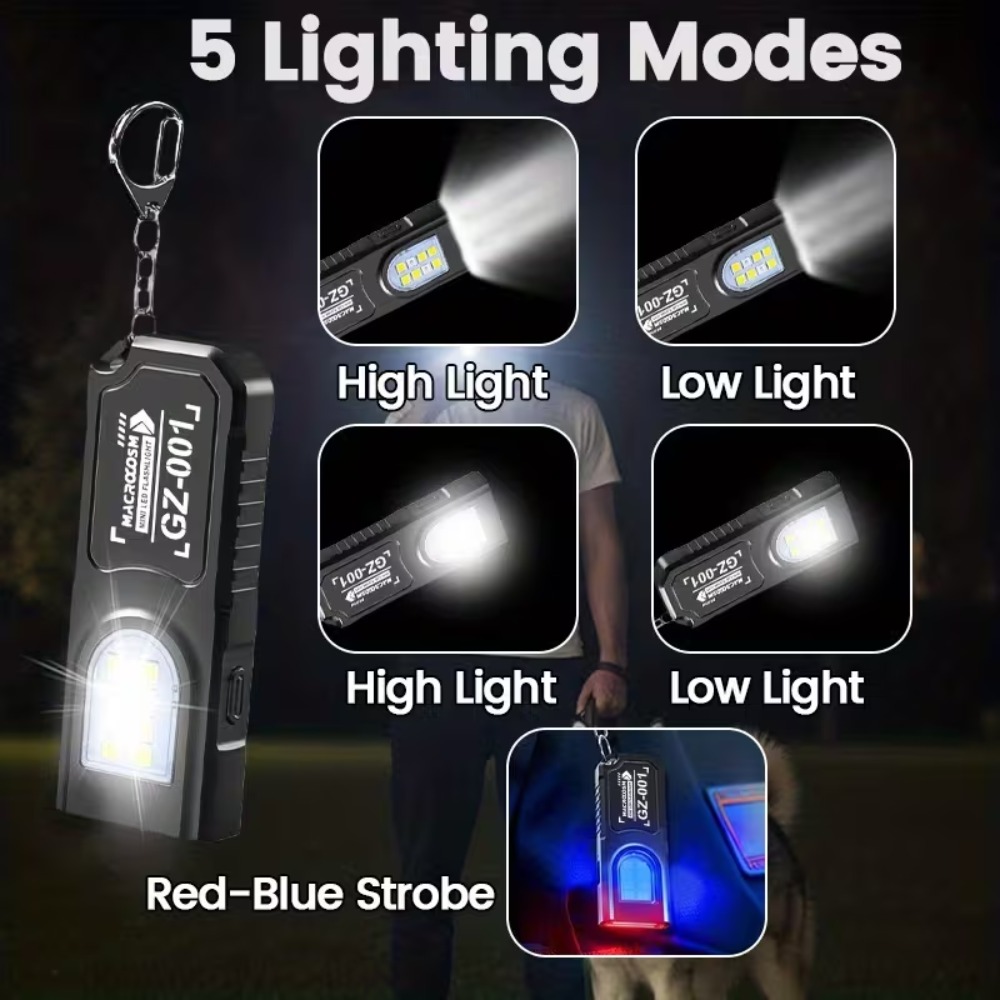 Mini lampe de poche porte-clés - Fishing Light avis et prix