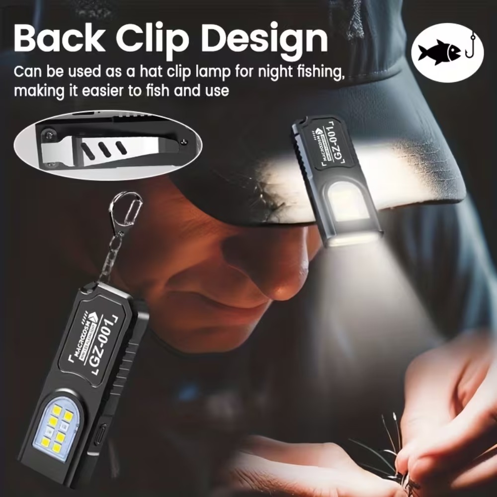 Mini lampe de poche porte-clés - Fishing Light avis et prix