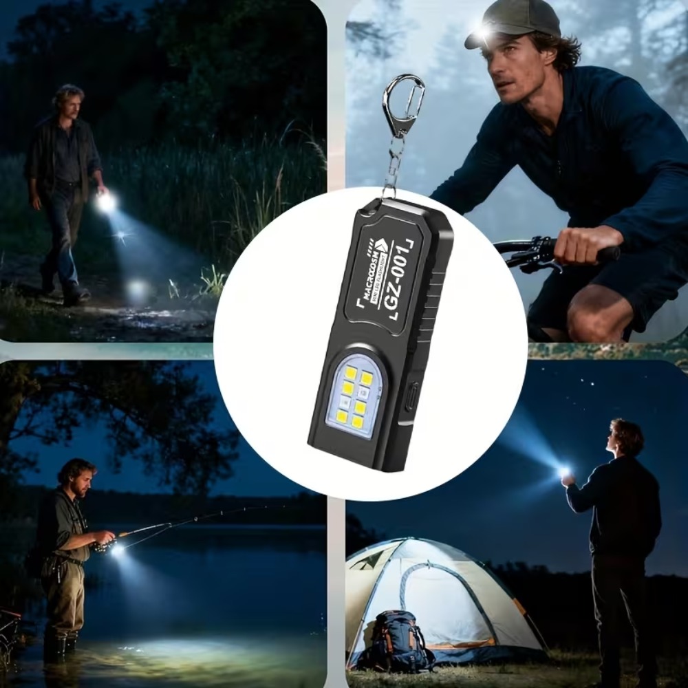 Mini lampe de poche porte-clés - Fishing Light avis et prix